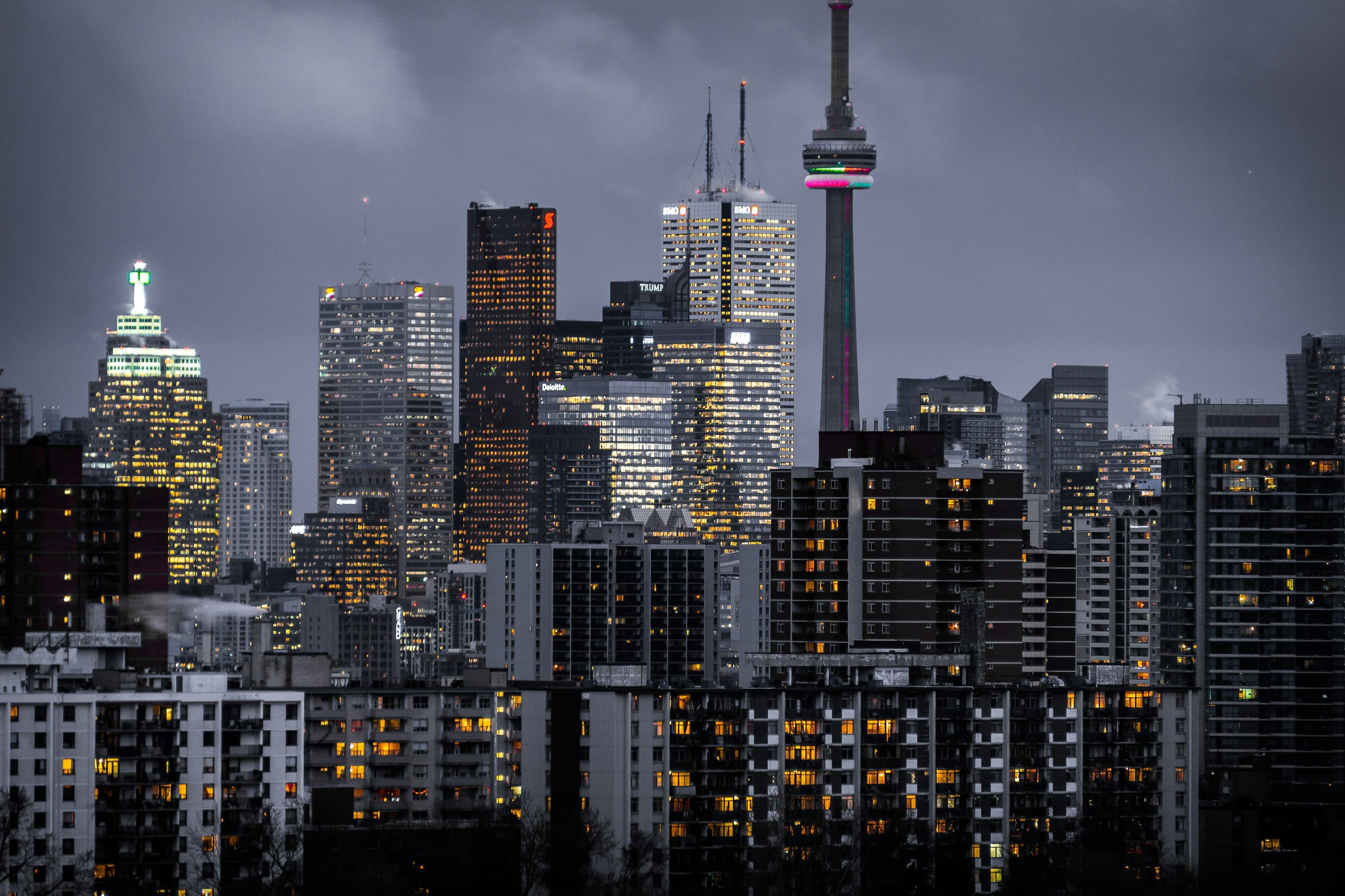 The Toronto skyline, the city and GTA communities Conforti Legal serves